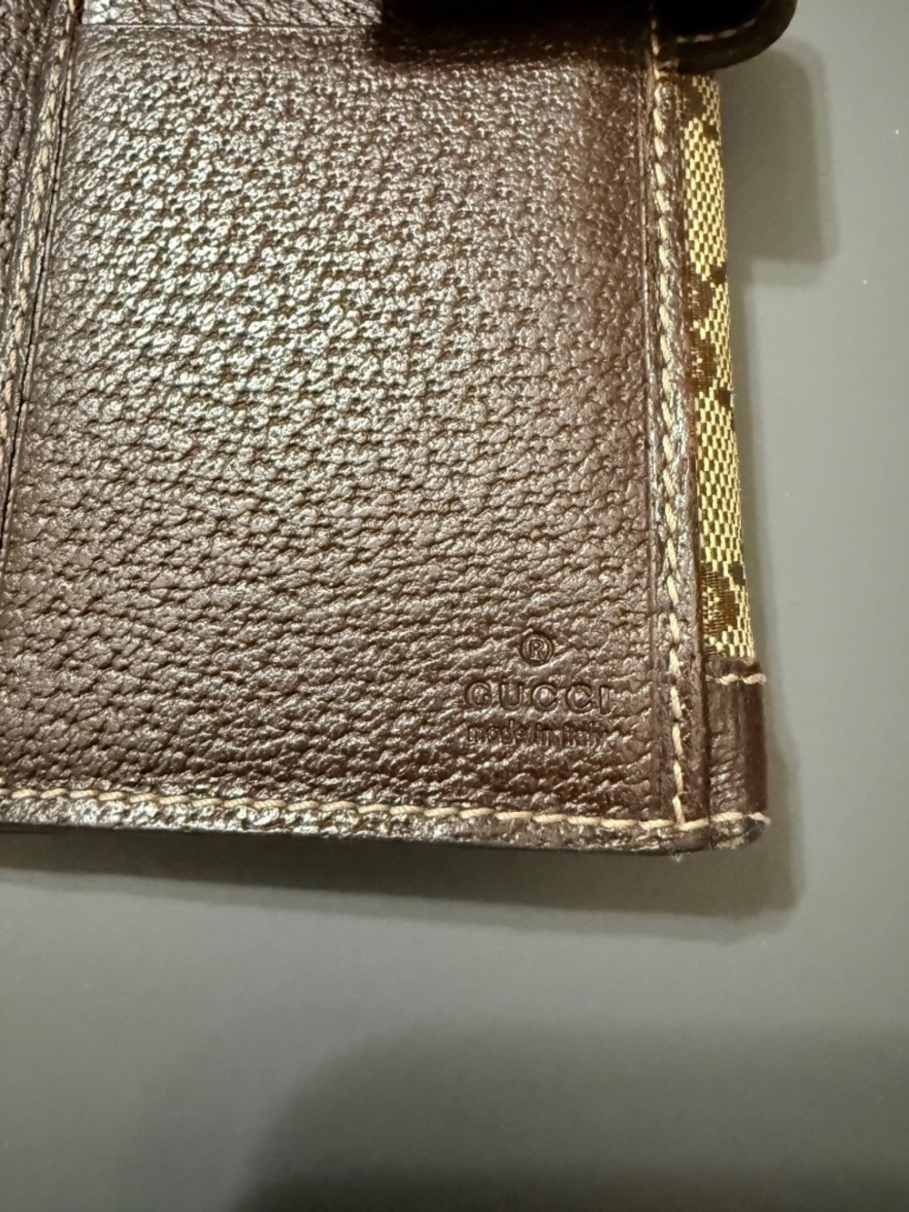 Gucci Long Canvas Wallet - Picture 6 of 8